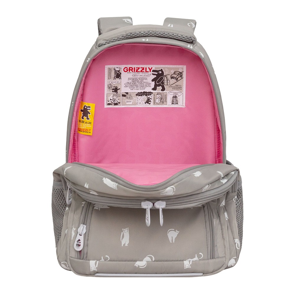 RG-662-1 Рюкзак школьный с картхолдером на держателе