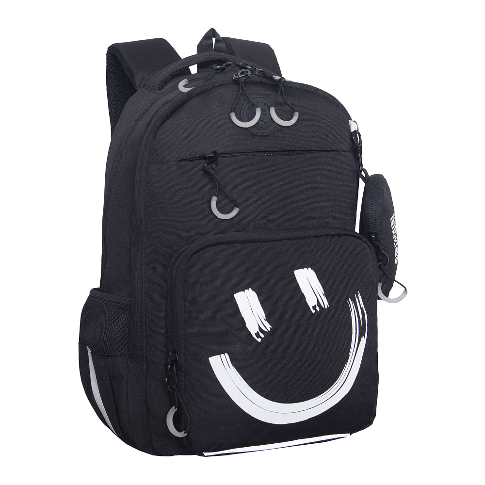 RB-659-3 Рюкзак школьный с чехлом для мелочей 