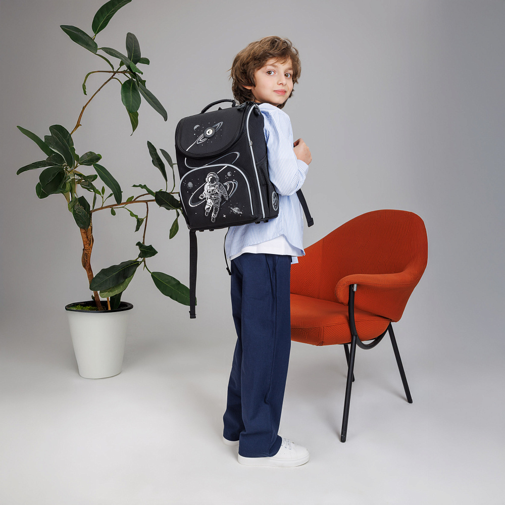 RAm-585-4 Рюкзак школьный с мешком