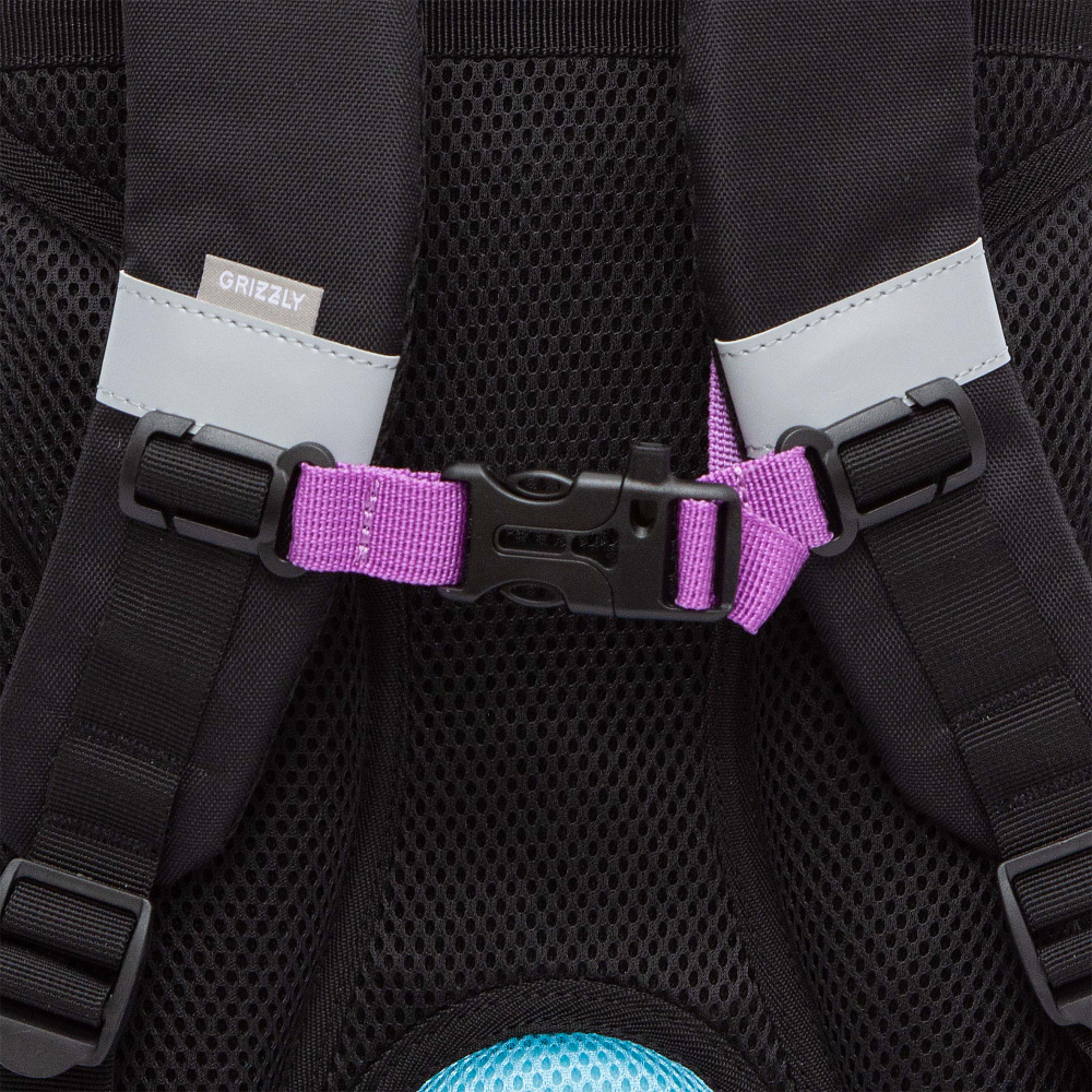 RAm-584-8 Рюкзак школьный с мешком