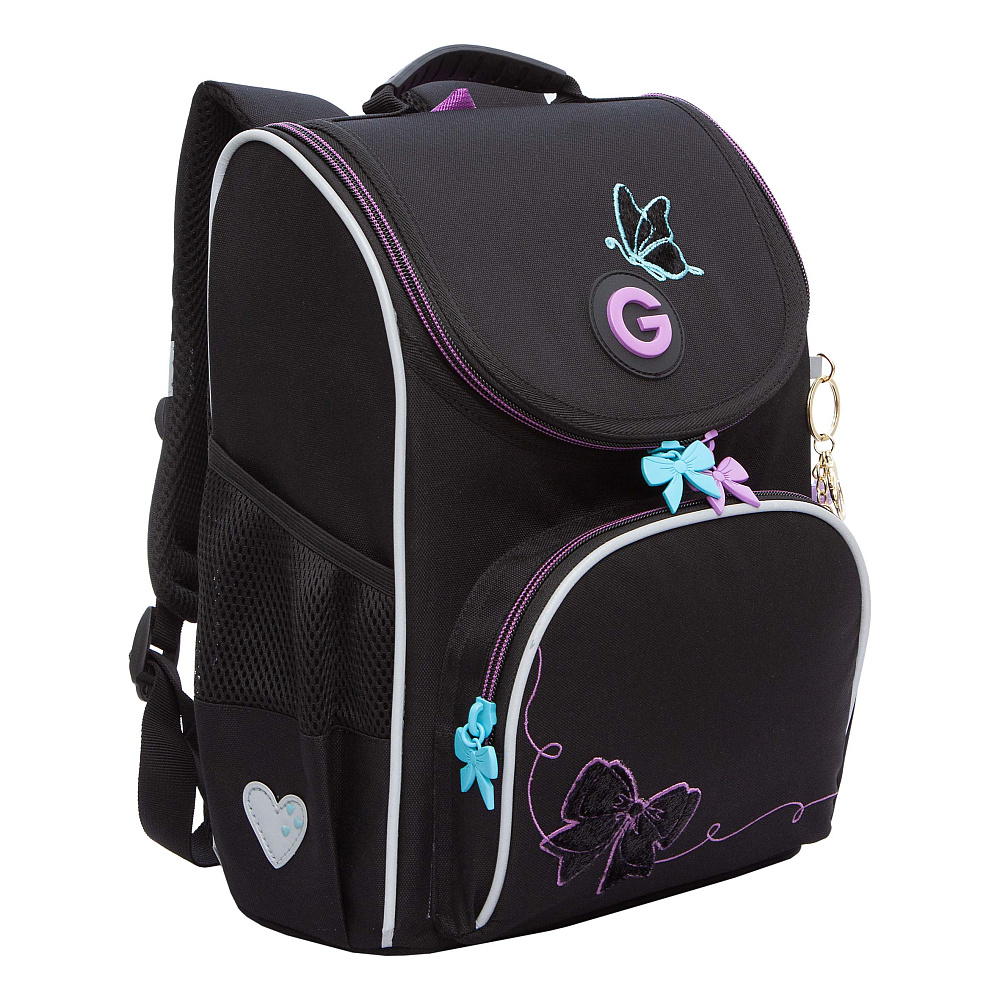 RAm-584-8 Рюкзак школьный с мешком