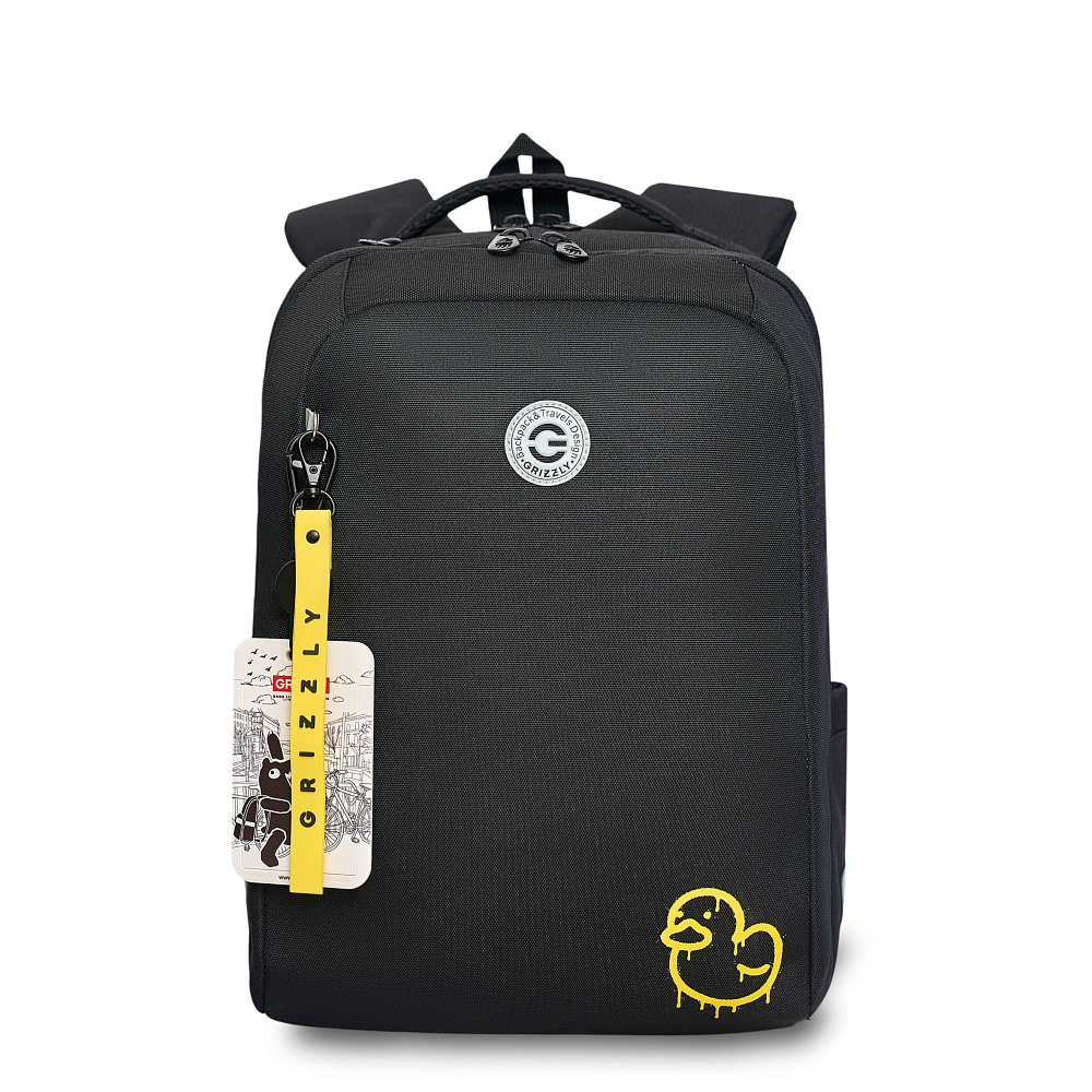 RG-666-2 Рюкзак школьный с картхолдером на держателе