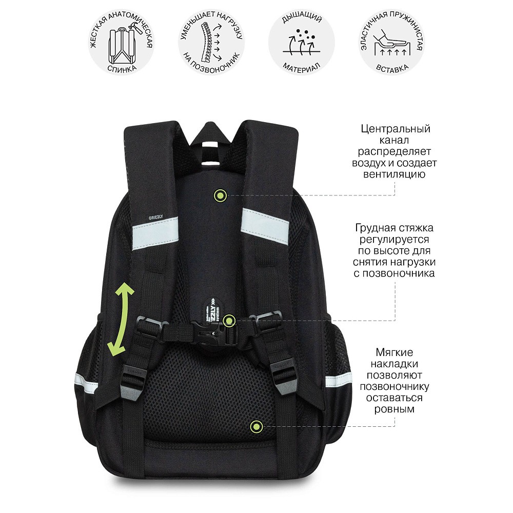 RAz-687-2 Рюкзак школьный с обвесом