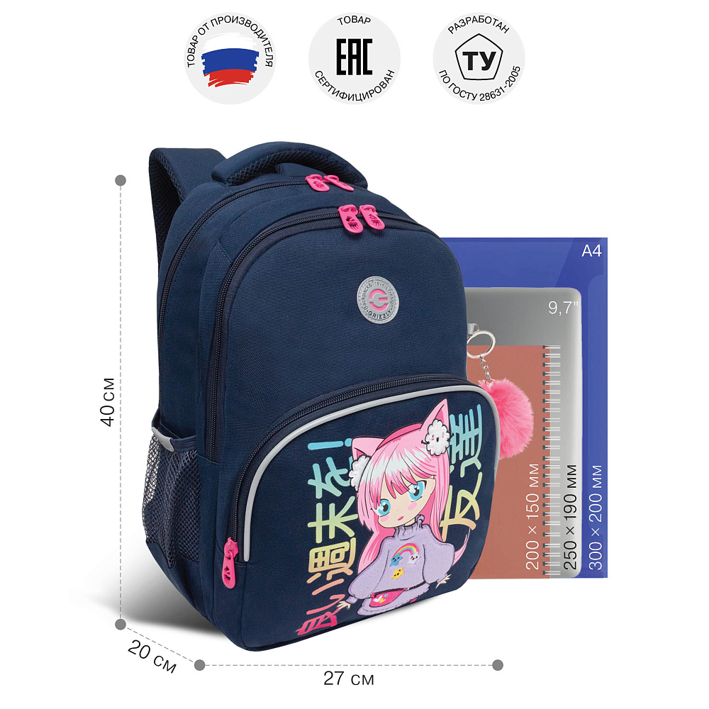 RG-560-6 Рюкзак школьный