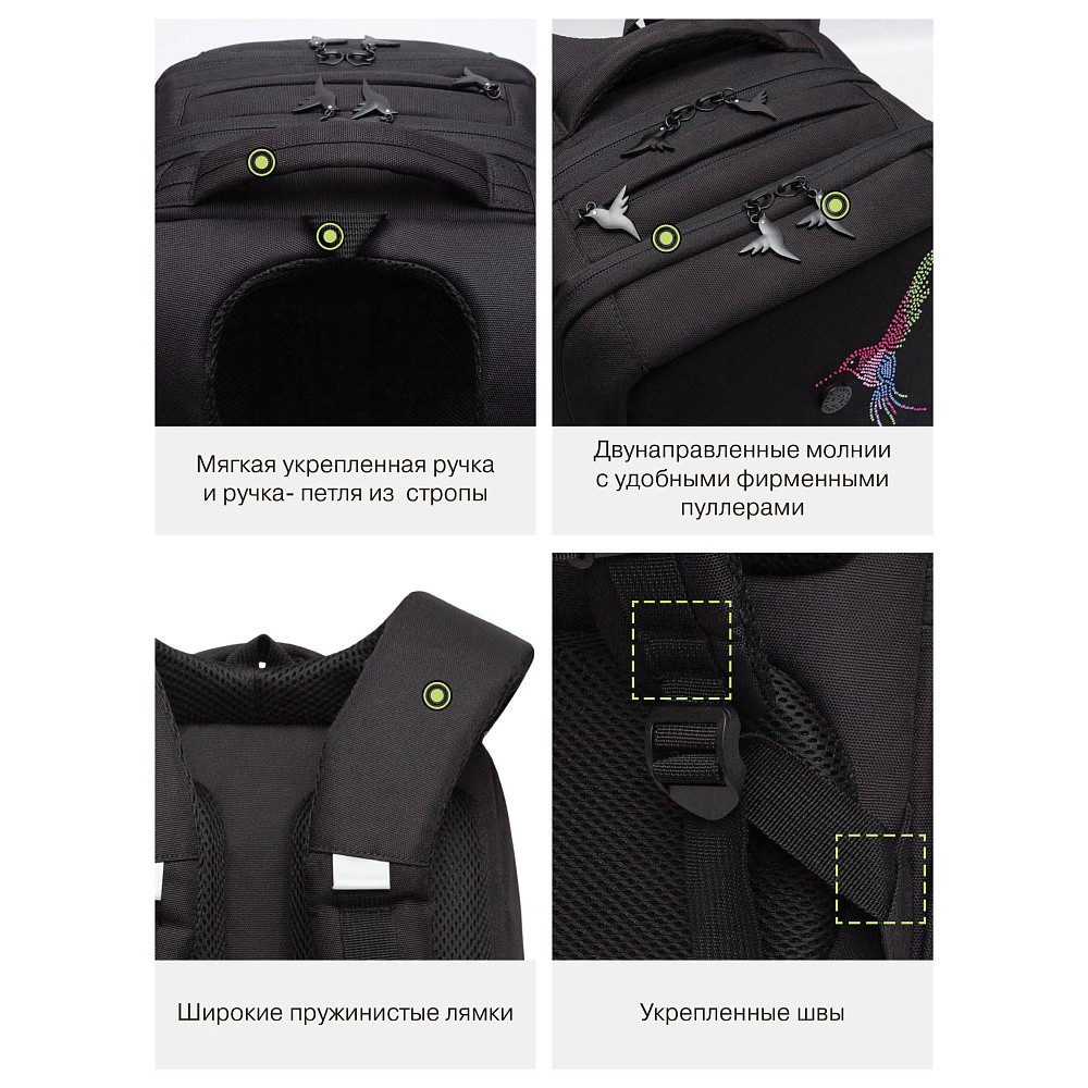 RG-566-8 Рюкзак школьный