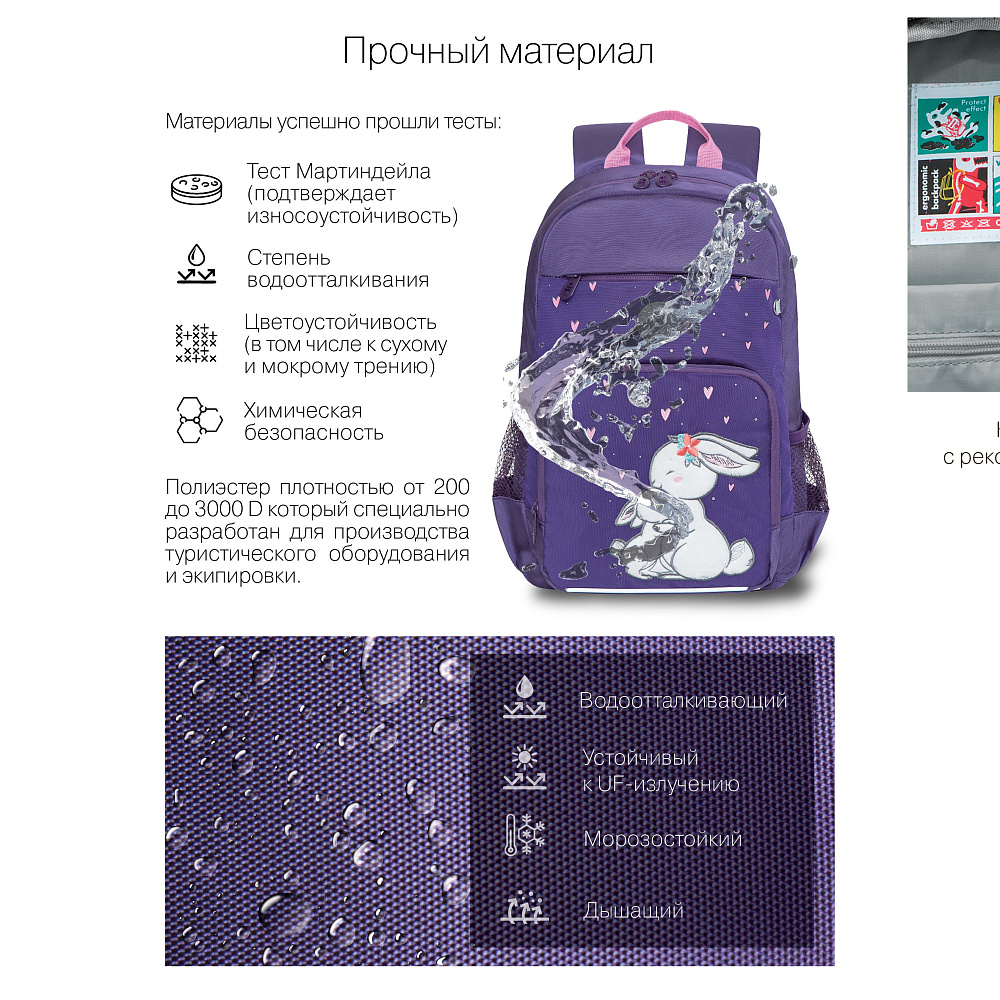 RG-264-1 Рюкзак школьный