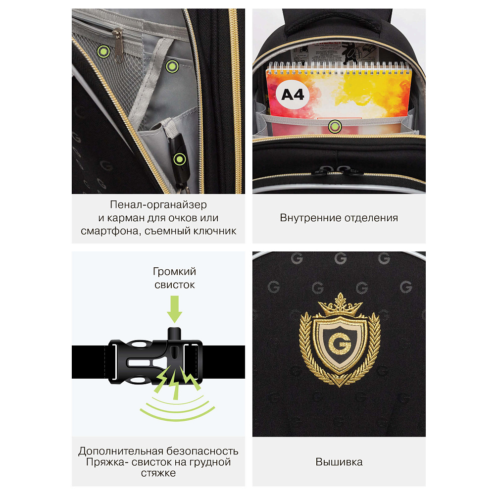 RAz-586-11 Рюкзак школьный с обвесом