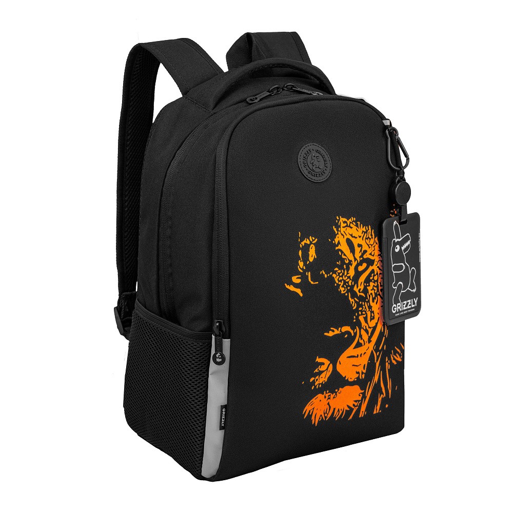 RB-651-3 Рюкзак школьный с картхолдером на держателе