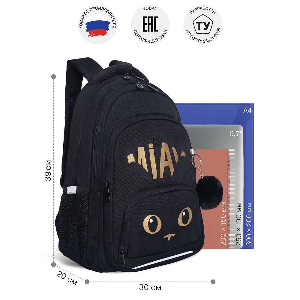 RG-562-1 Рюкзак школьный