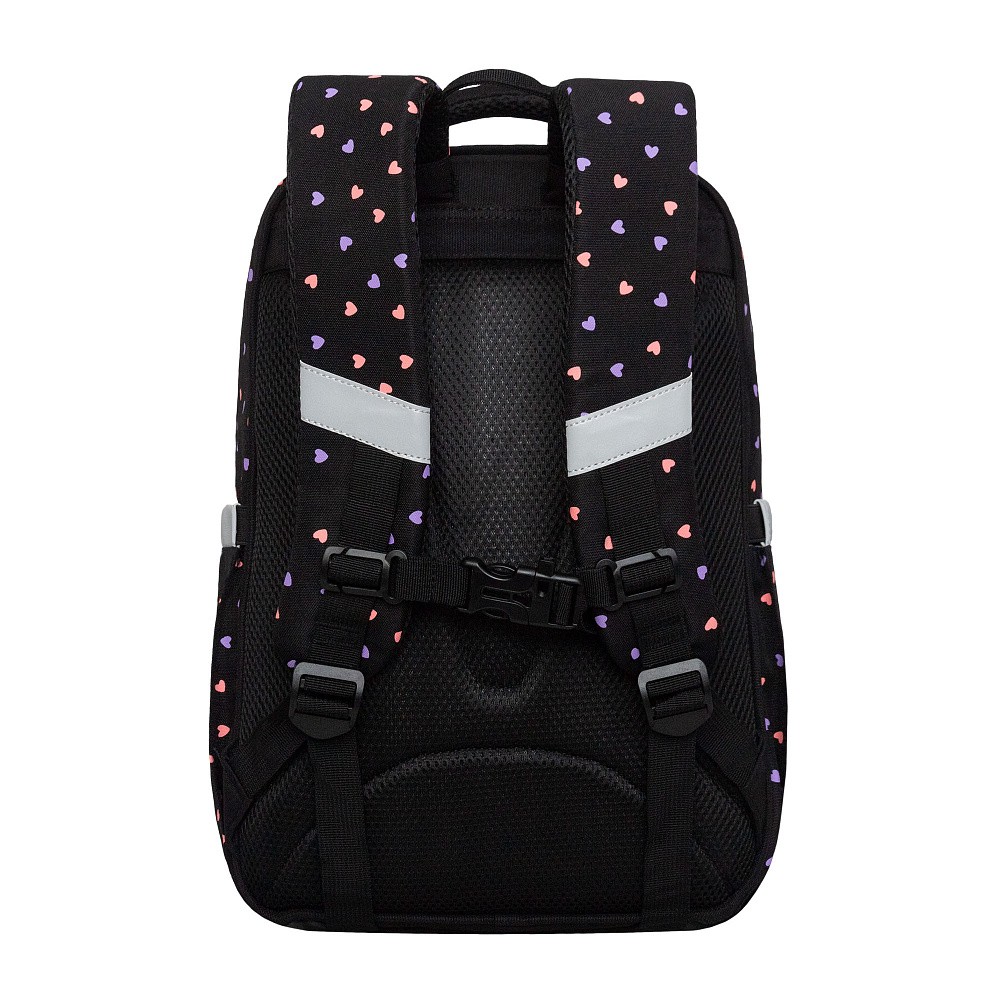 RAn-588-3 Рюкзак школьный с чехлом для мелочей