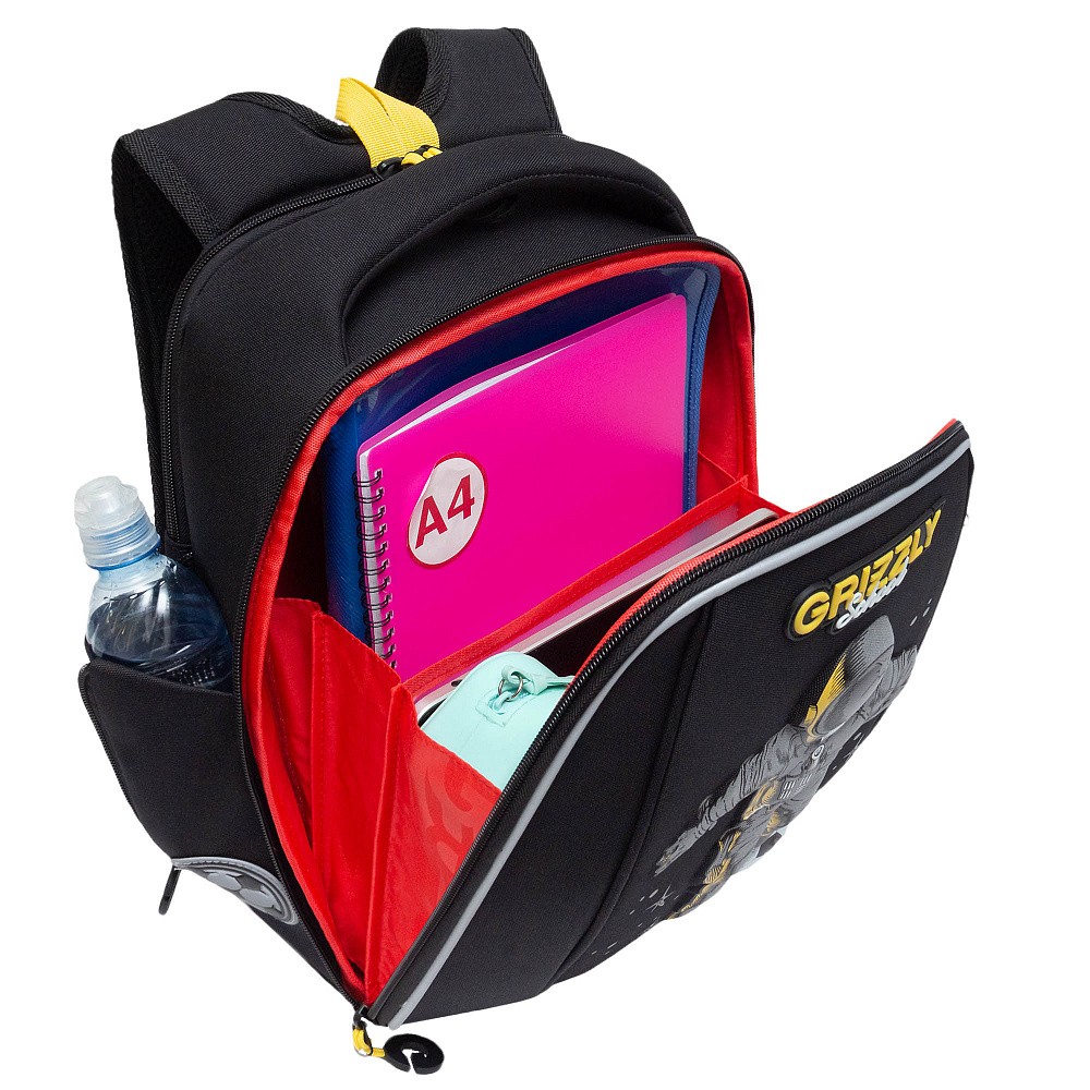 RAf-393-6 Рюкзак школьный new с картхолдером на держателе