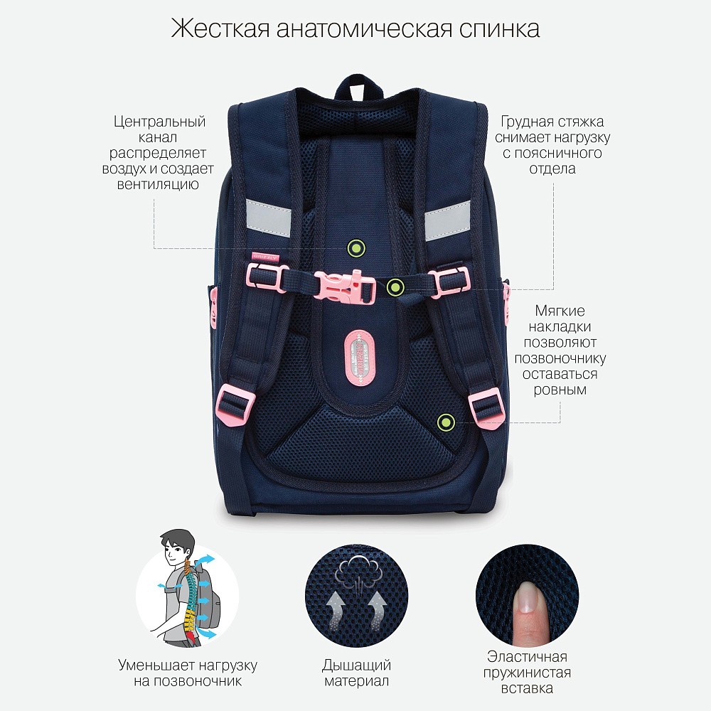 RAf-392-3 Рюкзак школьный