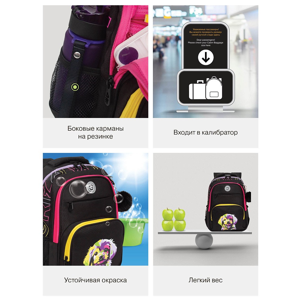 RG-568-4 Рюкзак школьный