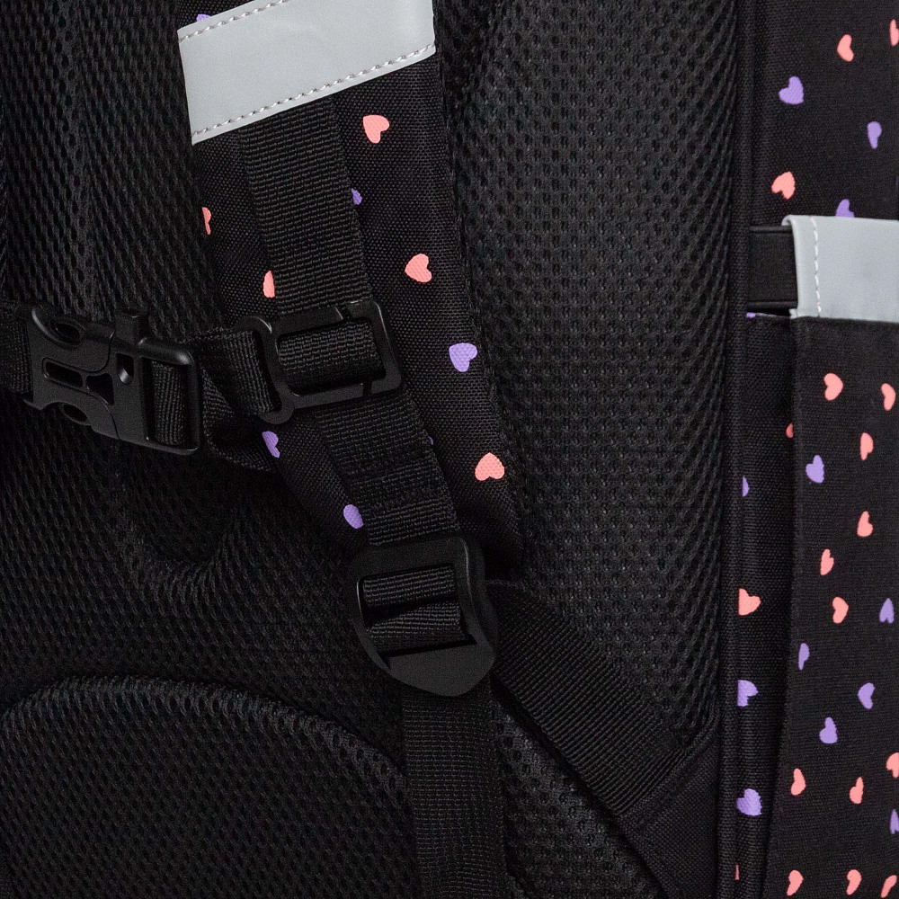 RAn-588-3 Рюкзак школьный с чехлом для мелочей