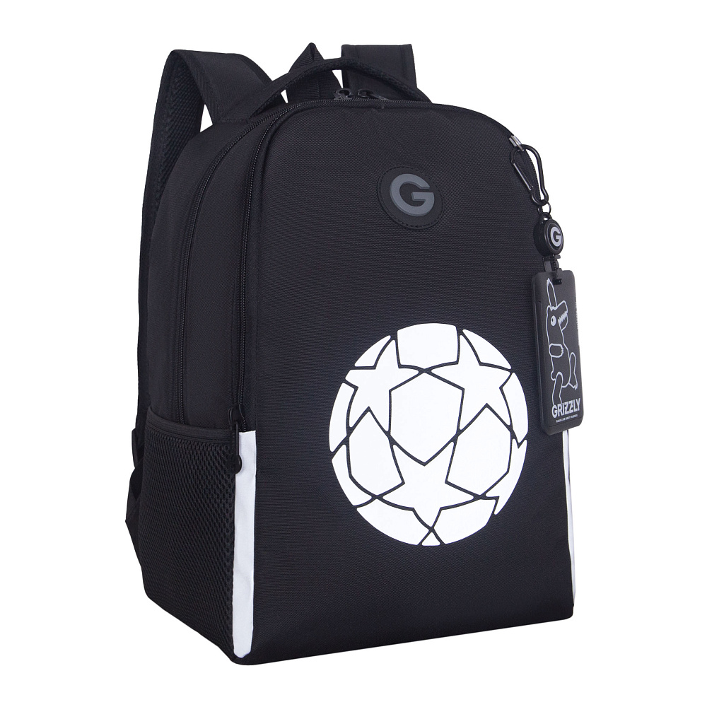 RB-651-11 Рюкзак школьный с картхолдером на держателе