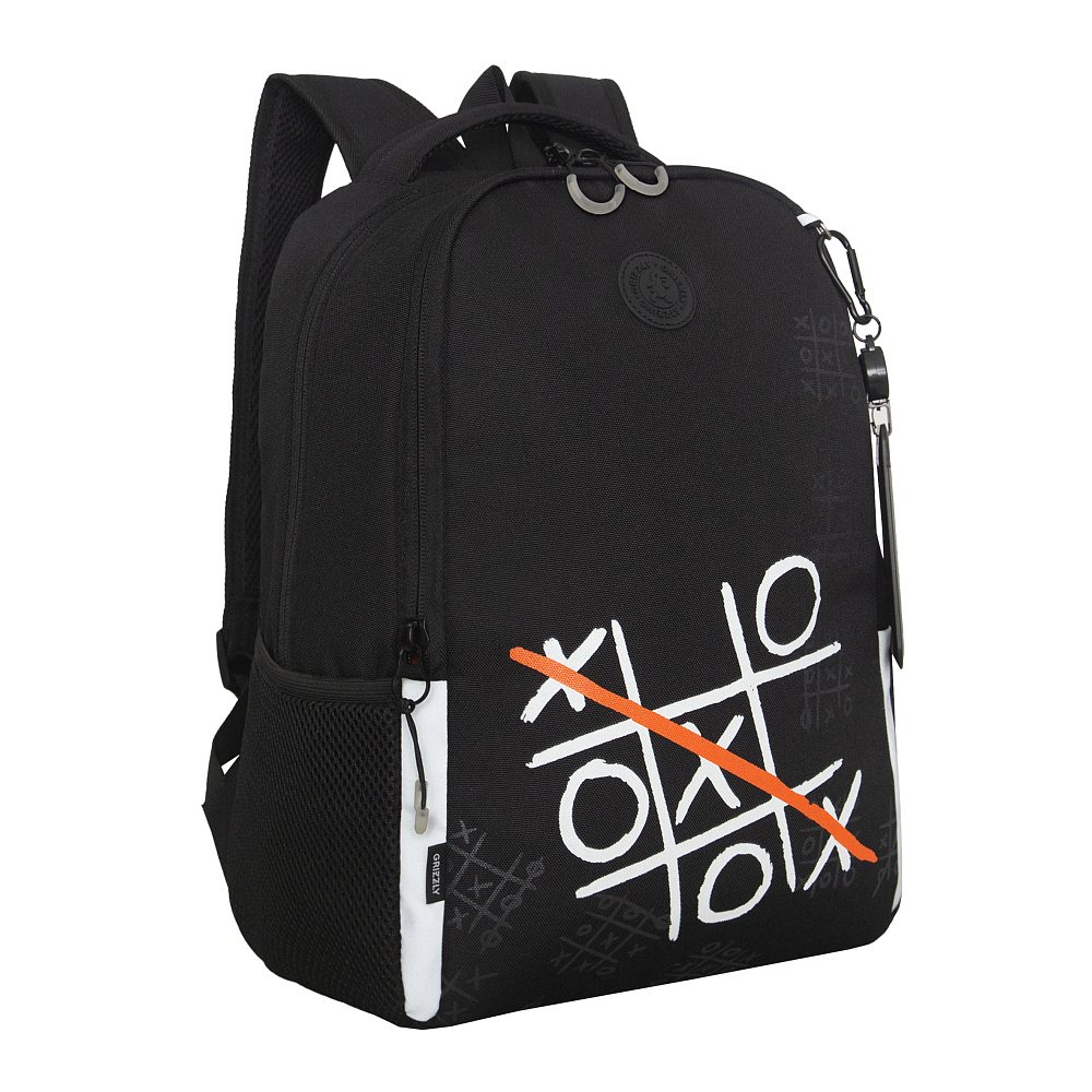 RB-651-8 Рюкзак школьный с картхолдером на держателе