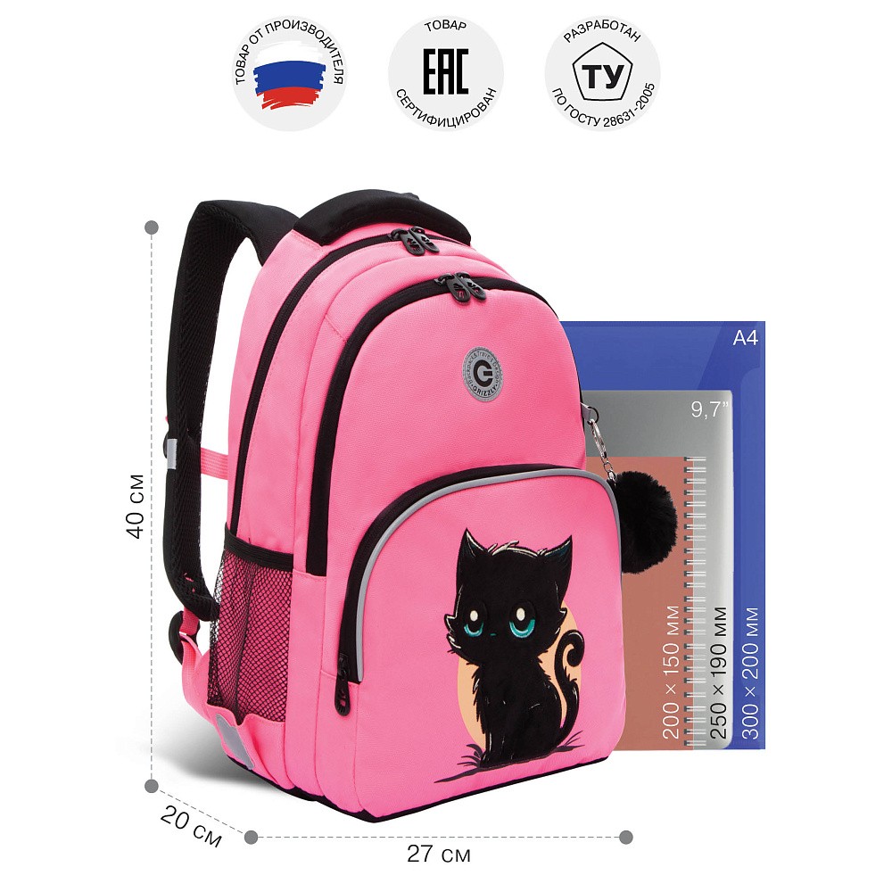 RG-560-4 Рюкзак школьный
