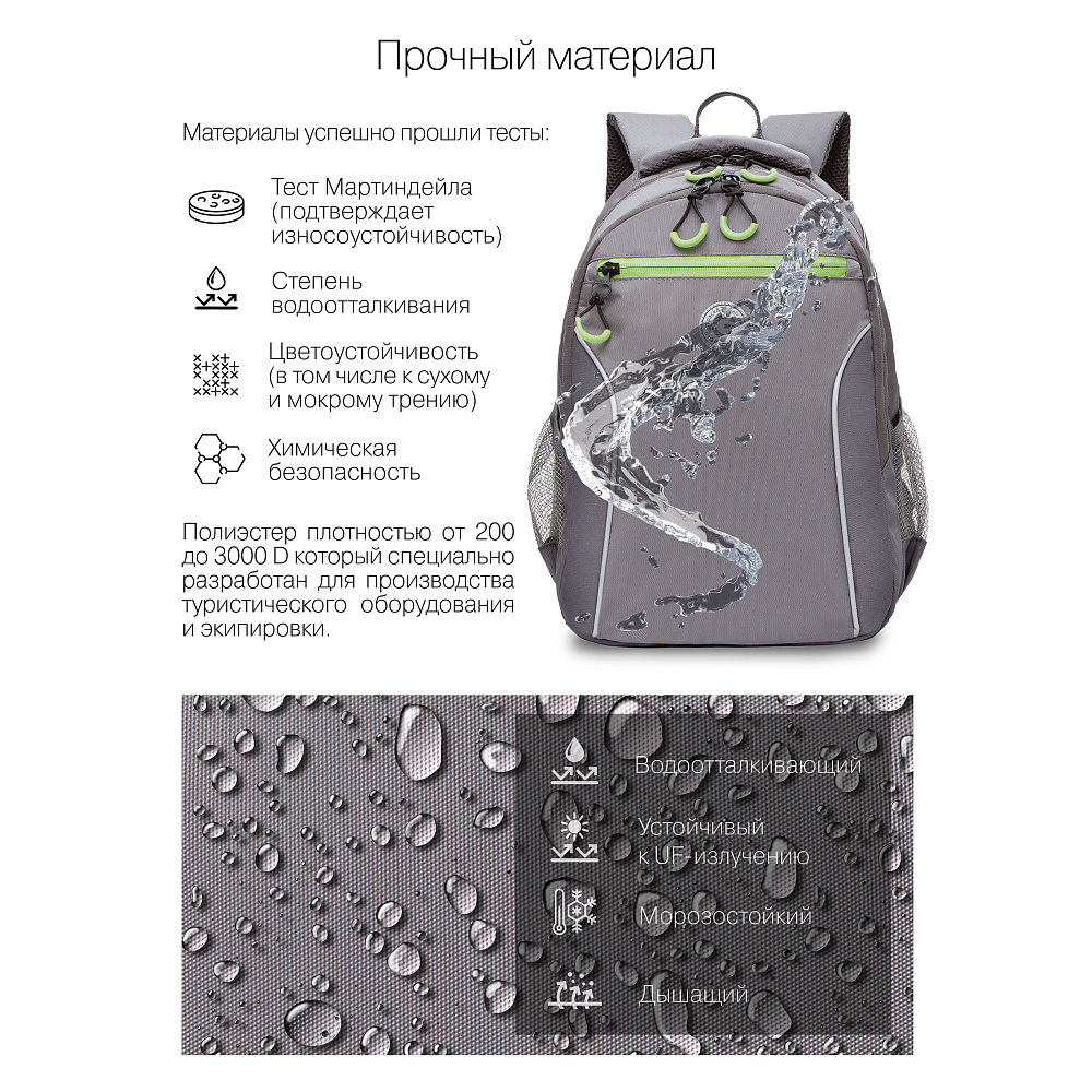 RB-259-3 Рюкзак школьный