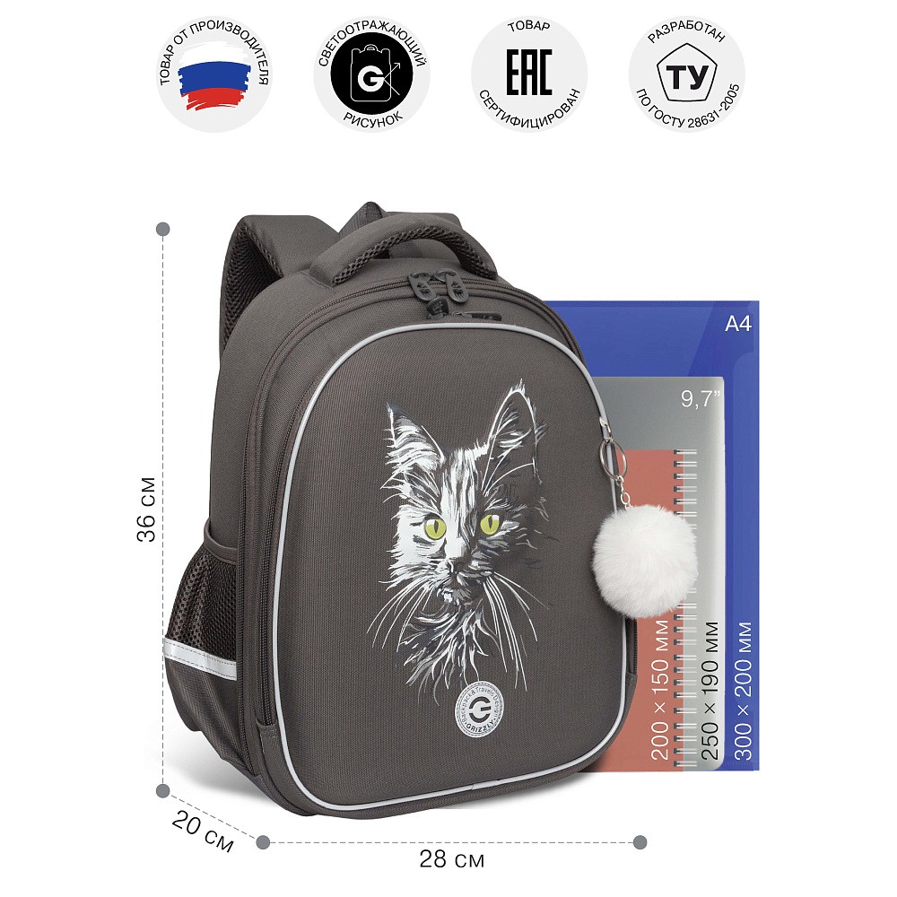 RAz-586-15 Рюкзак школьный