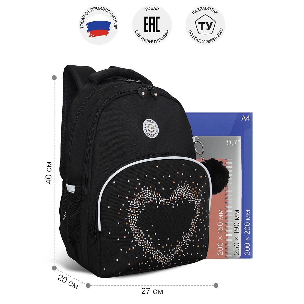 RG-560-3 Рюкзак школьный