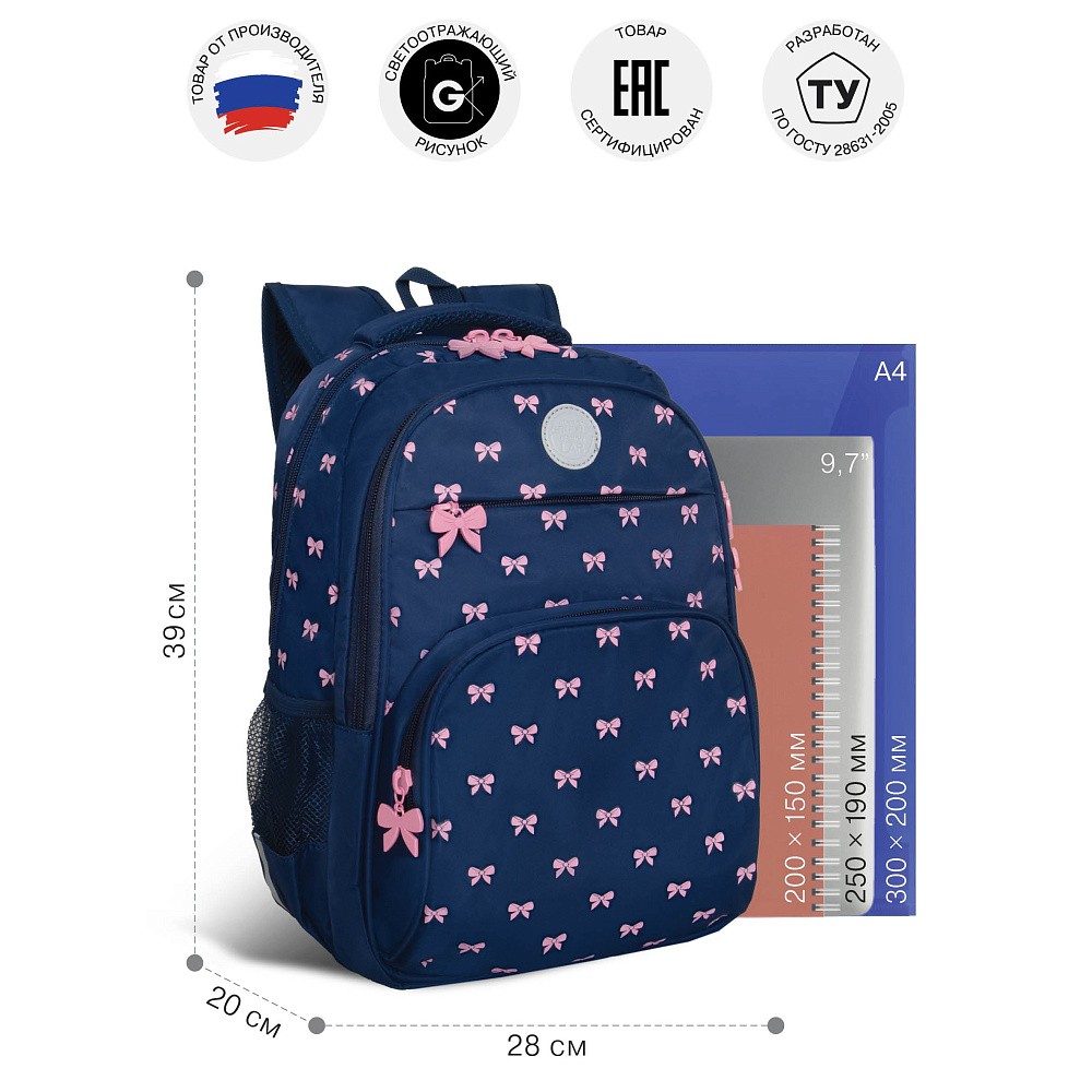 RG-568-2 Рюкзак школьный