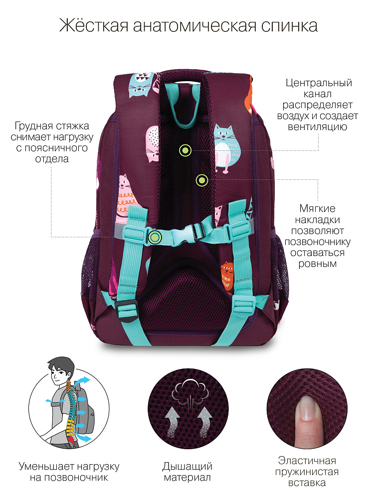 RG-260-11 Рюкзак школьный