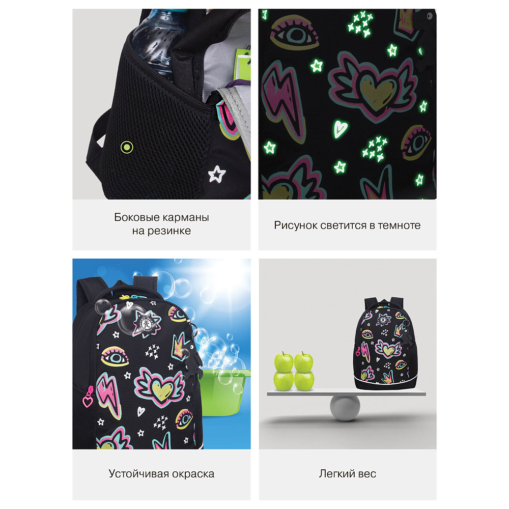 RG-663-14 Рюкзак школьный с обвесом