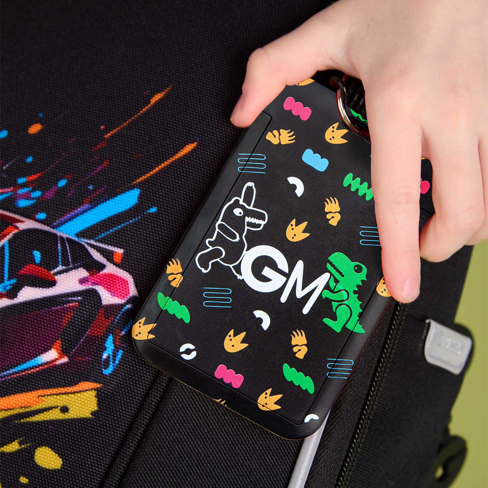 RAf-593-3 Рюкзак школьный с картхолдером на держателе