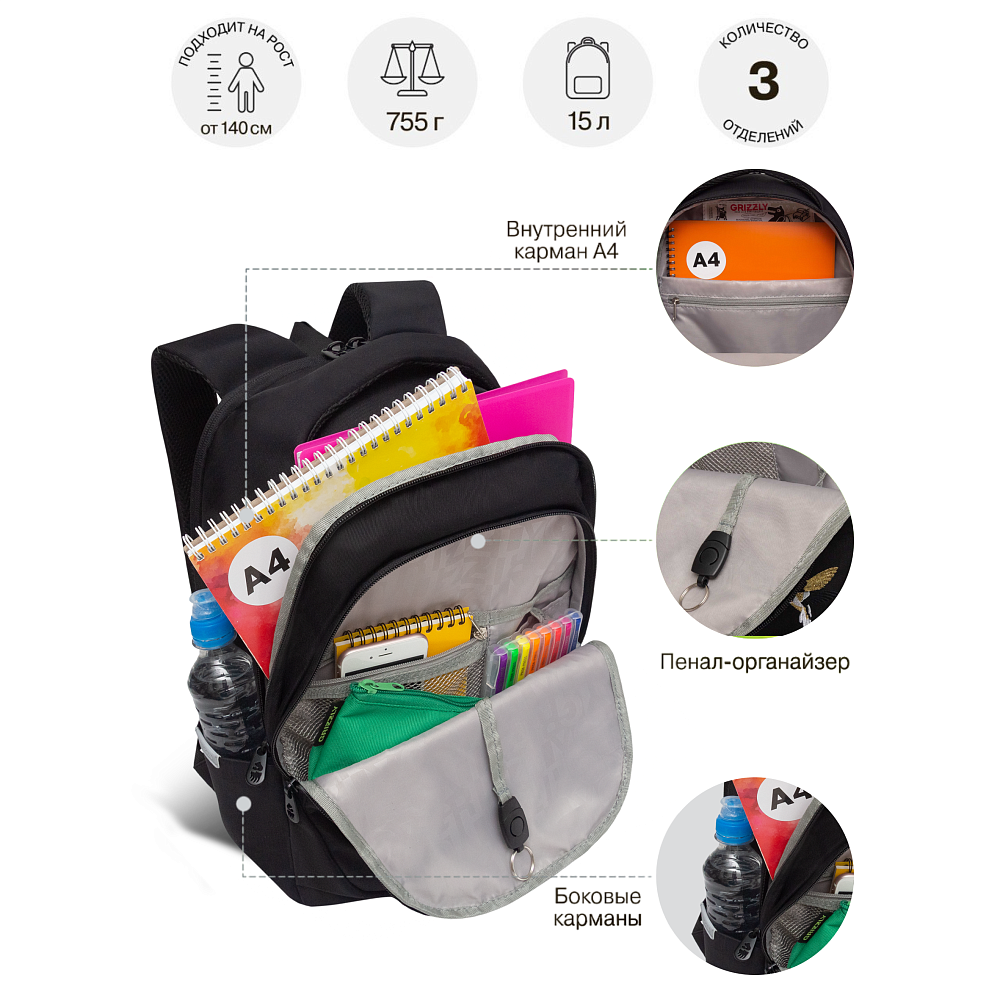 RD-540-2 Рюкзак с обвесом