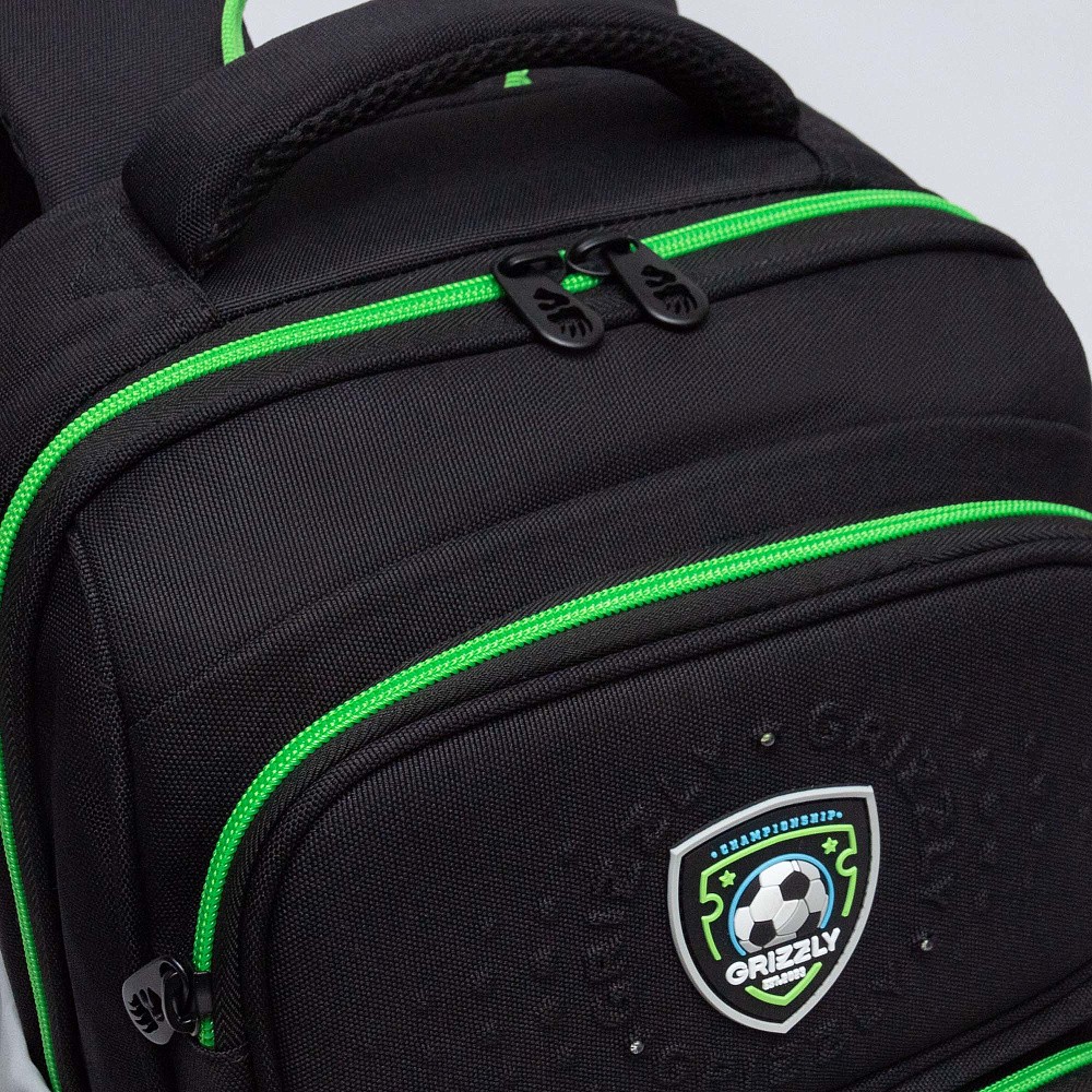 RAn-589-3 Рюкзак школьный с чехлом для мелочей