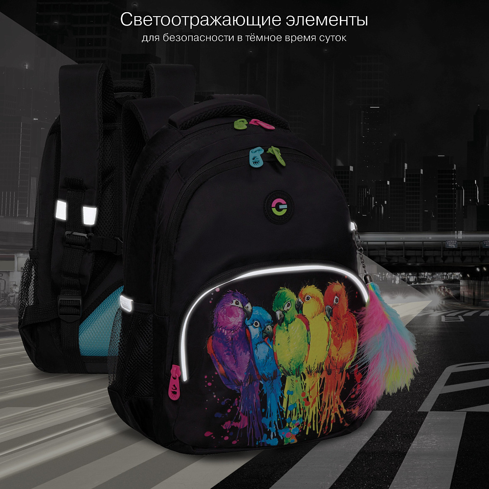 RG-360-6 Рюкзак школьный с обвесом