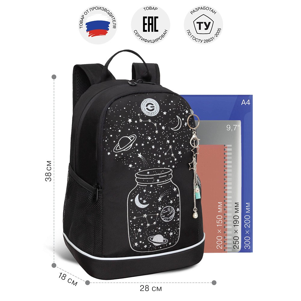 RG-463-3 Рюкзак школьный