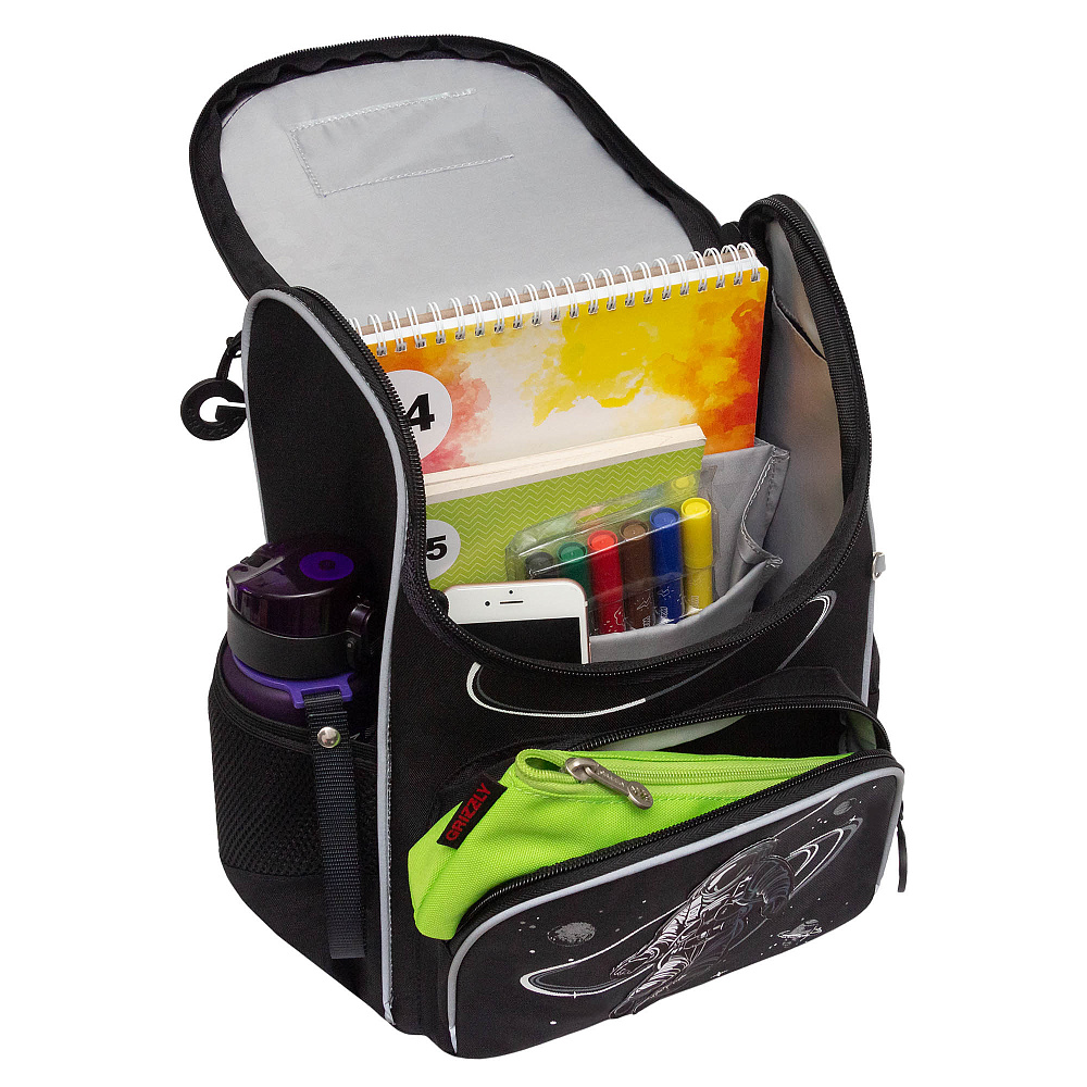 RAm-585-4 Рюкзак школьный с мешком