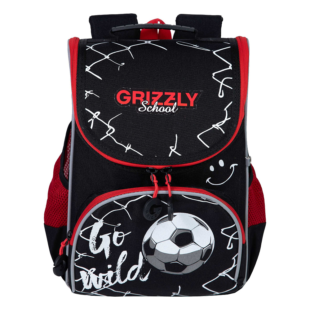 RAm-285-1 Рюкзак школьный с мешком