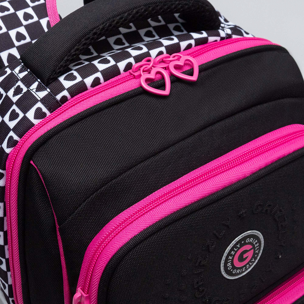 RAn-588-2 Рюкзак школьный с чехлом для мелочей