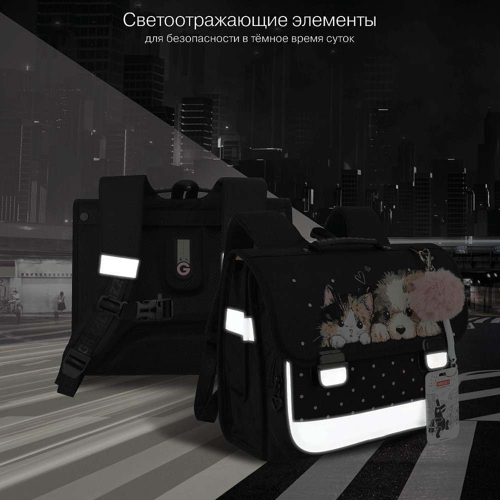 RAp-780-2 Рюкзак школьный с обвесом и картхолдером на держателе