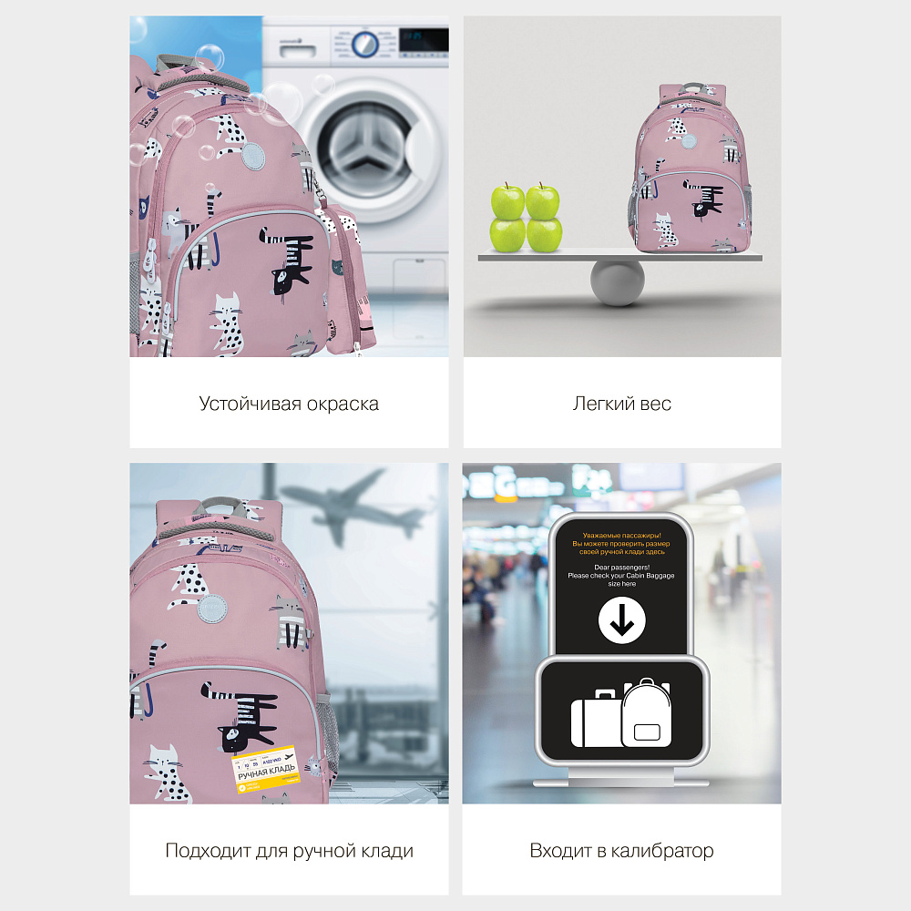 RG-260-8 Рюкзак школьный