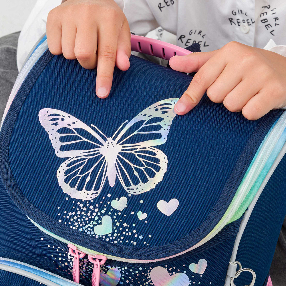 RAm-584-6 Рюкзак школьный с мешком