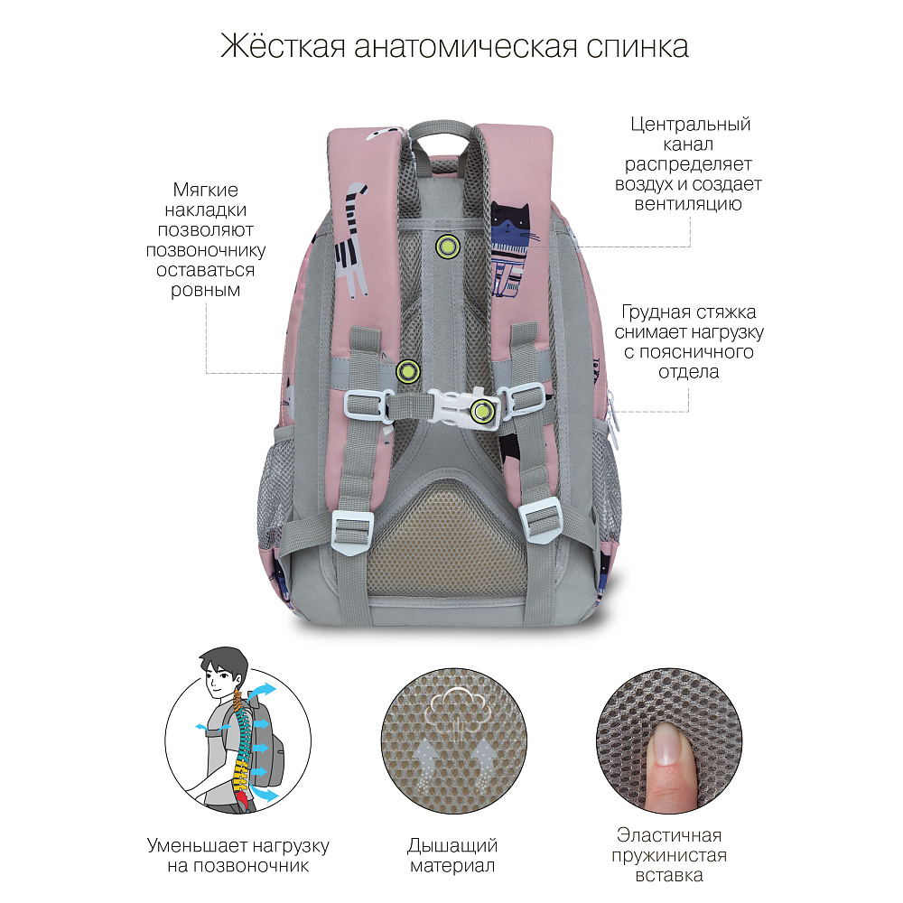 RG-260-8 Рюкзак школьный