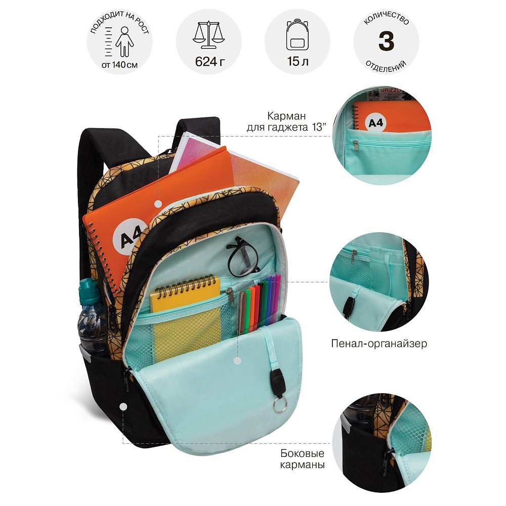 RD-640-3 Рюкзак с обвесом