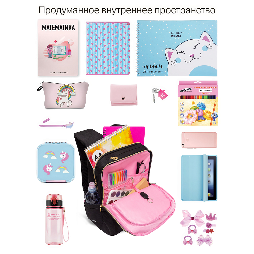 RG-566-3 Рюкзак школьный