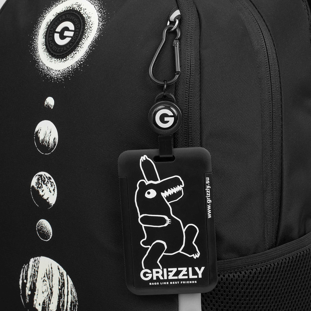 RB-651-2 Рюкзак школьный с картхолдером на держателе