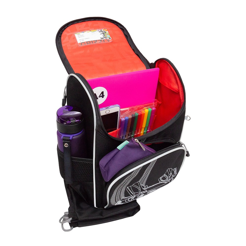 RAm-485-8 Рюкзак школьный с мешком