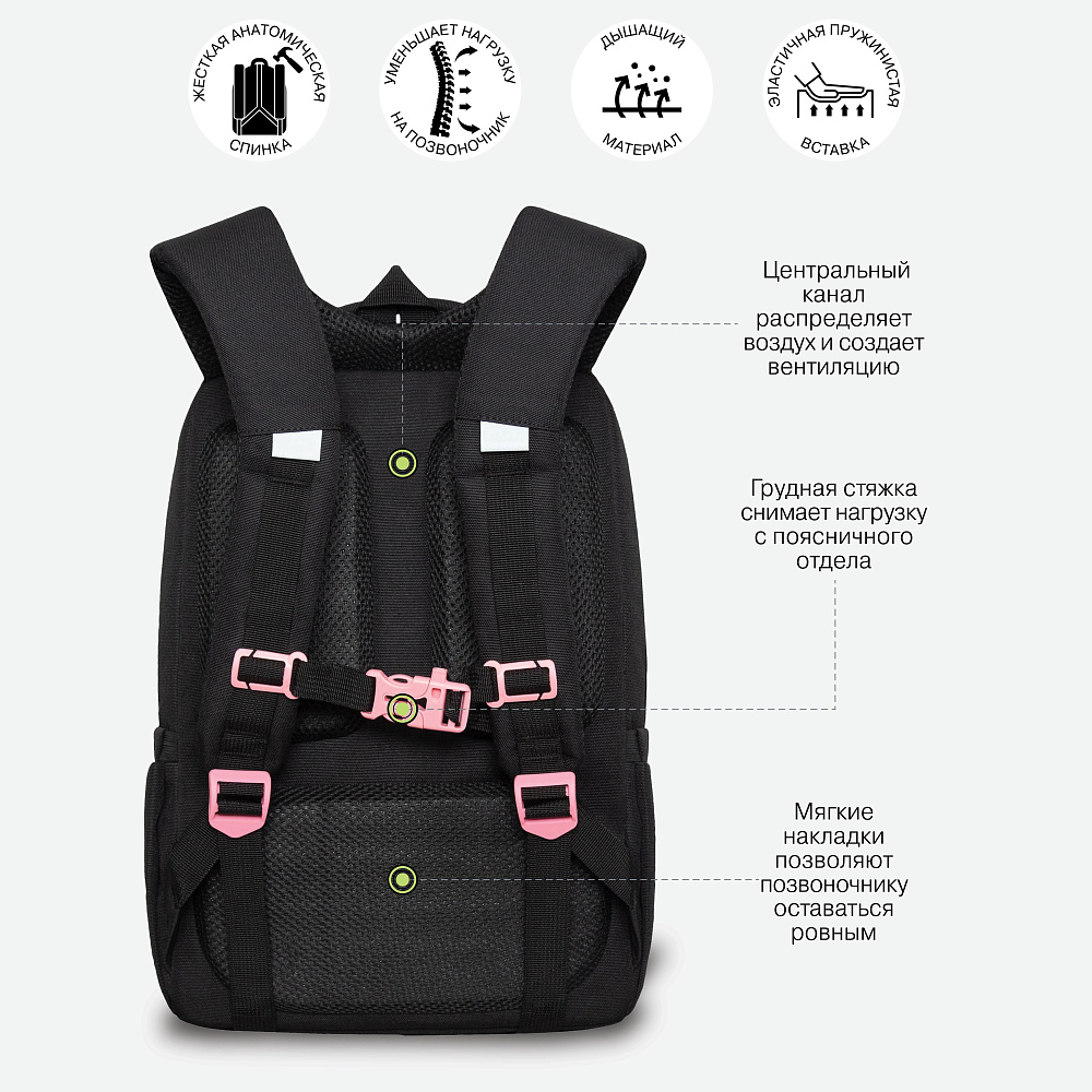 RG-466-3 Рюкзак школьный