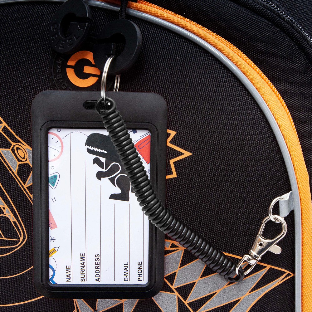 RAz-287-11 Рюкзак школьный с картхолдером на держателе