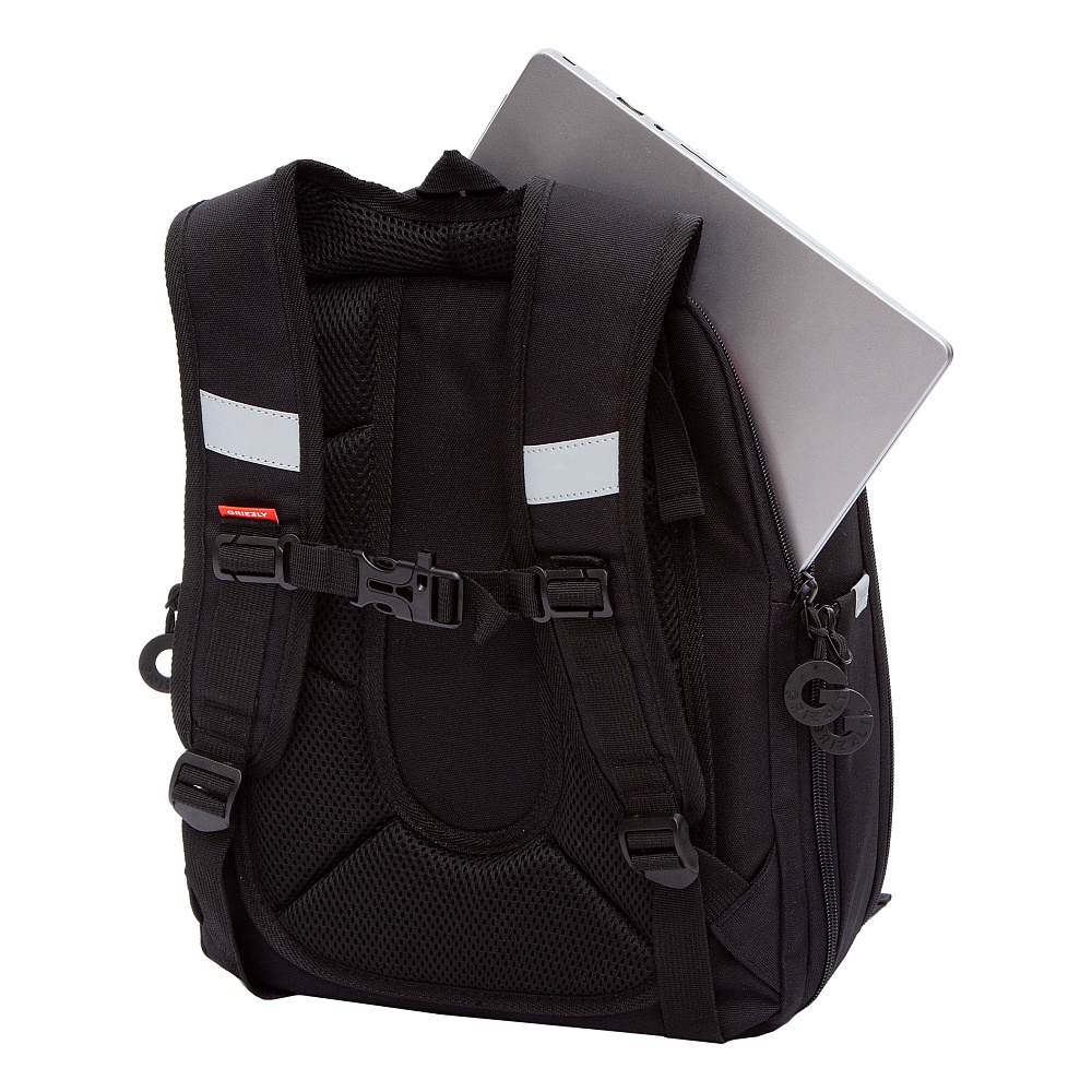 RAf-593-3 Рюкзак школьный с картхолдером на держателе