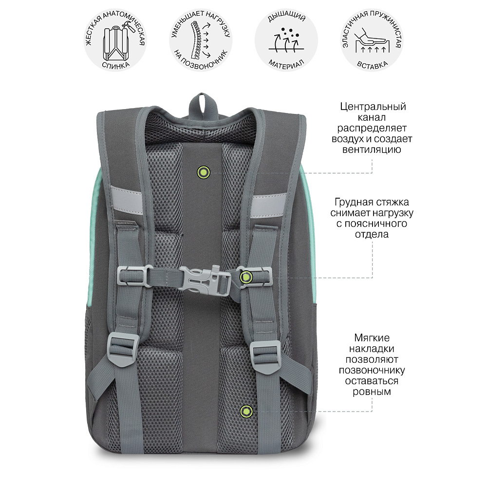 RAw-594-3 Рюкзак школьный