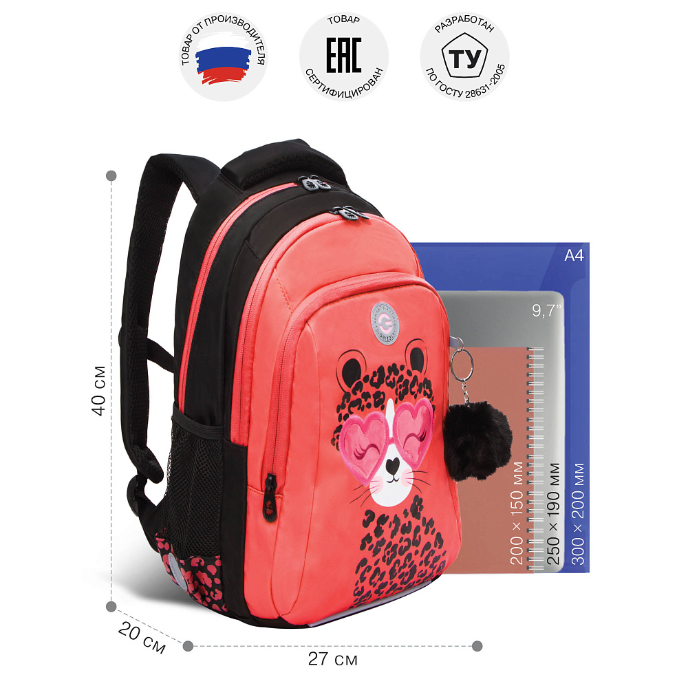 RG-561-3 Рюкзак школьный