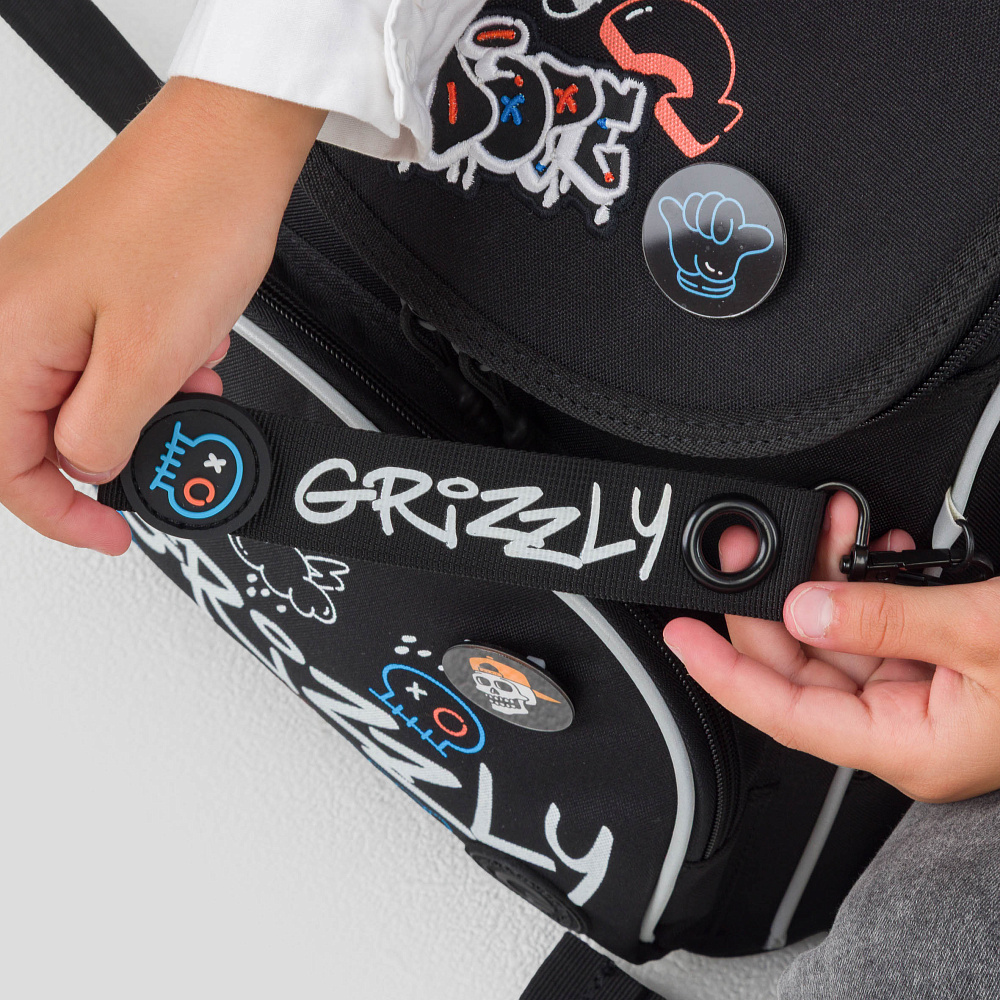 RAm-585-6 Рюкзак школьный с мешком