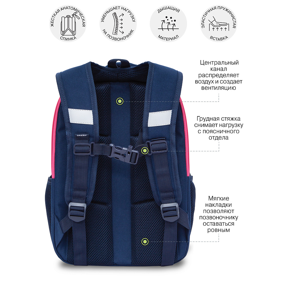 RAw-594-3 Рюкзак школьный